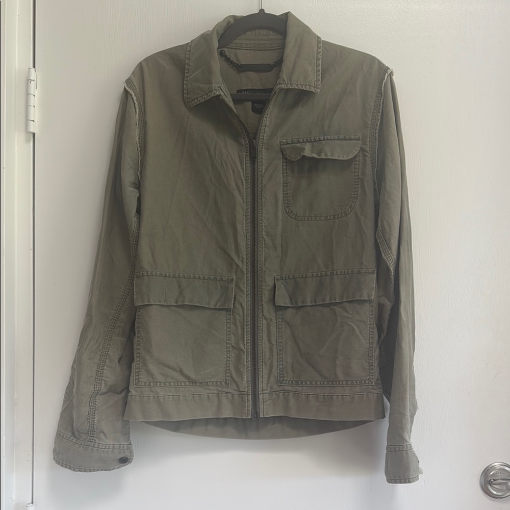 Marc By Marc Jacobs Green Military Field Jacket